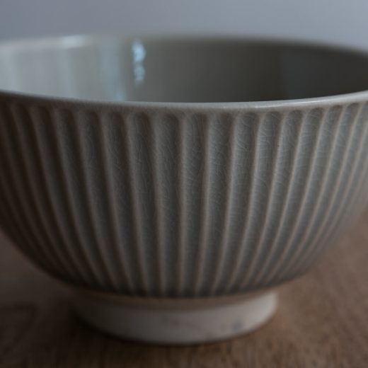 【WEB限定】しのぎ 茶碗 クリアGY -器市-