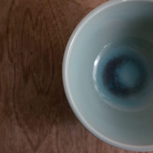 【WEB限定】しのぎ 茶碗 クリアBL -器市-