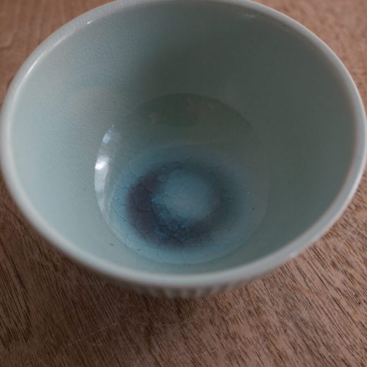 【WEB限定】しのぎ 茶碗 クリアBL -器市-