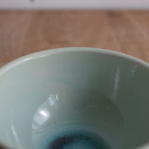 【WEB限定】しのぎ 茶碗 クリアBL -器市-