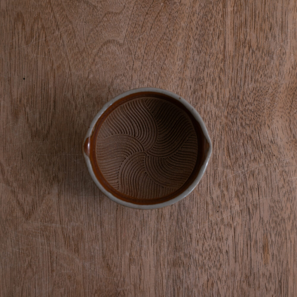 【WEB限定】茶ライン すり鉢小鉢 (小) -器市-