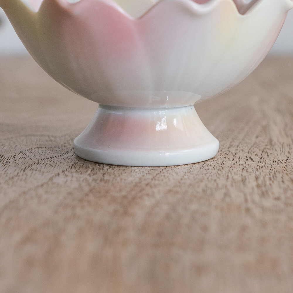 【WEB限定】パステル8.5cm花型高台珍味 -器市-