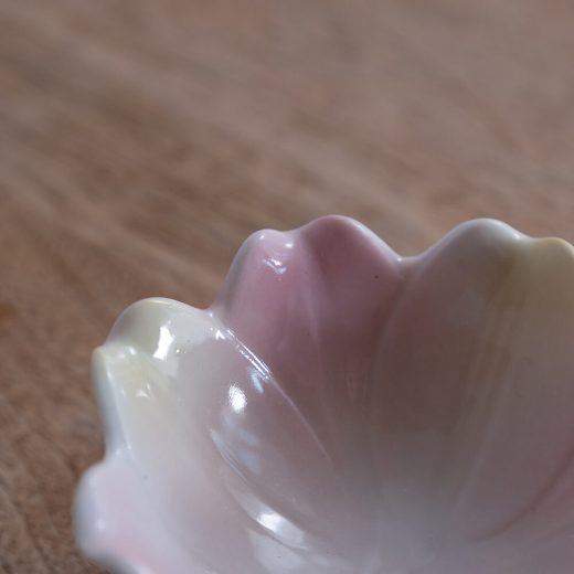 【WEB限定】パステル8.5cm花型高台珍味 -器市-