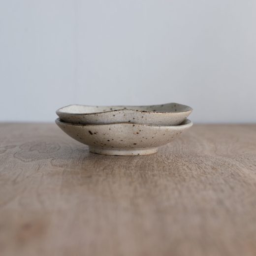 【WEB限定】砂粉引 変形三角鉢 (小) -器市-