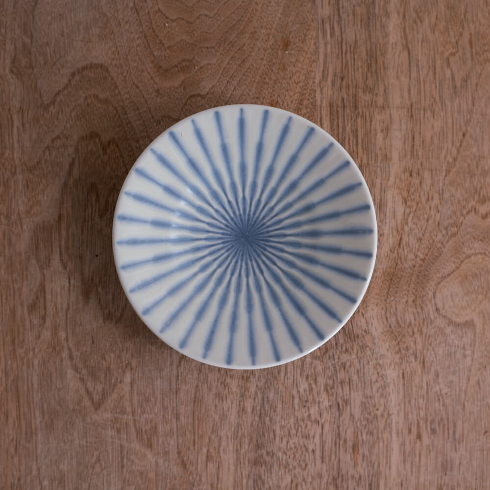 【WEB限定】Focus 白 輪二重5.5浅鉢 -器市-