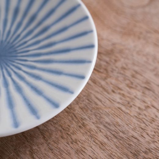 【WEB限定】Focus 白 輪二重5.5浅鉢 -器市-