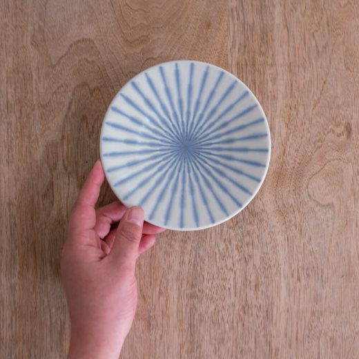 【WEB限定】Focus 白 輪二重5.5浅鉢 -器市-