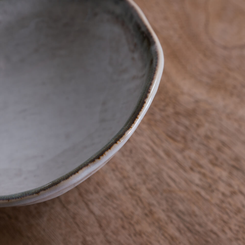 【WEB限定】白均窯 変形小鉢 -器市-