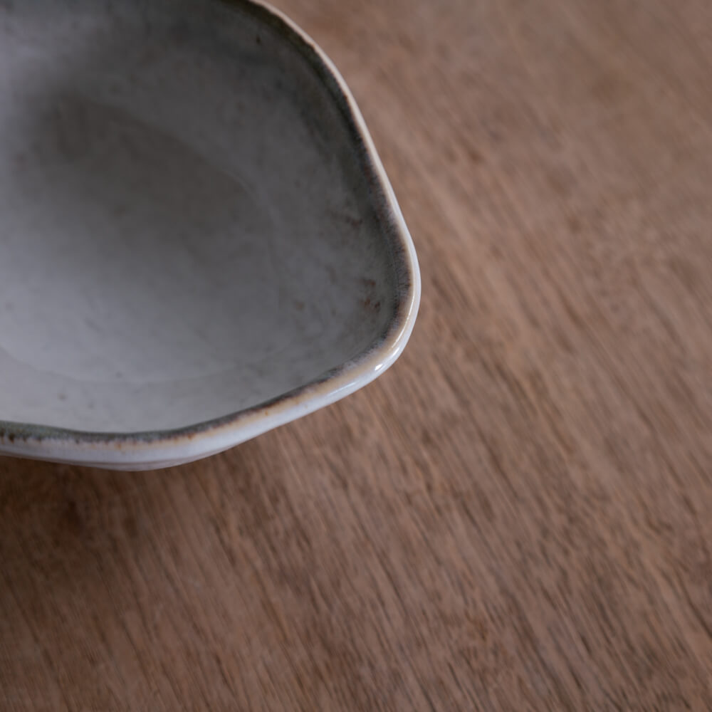 【WEB限定】白均窯 変形小鉢 -器市-