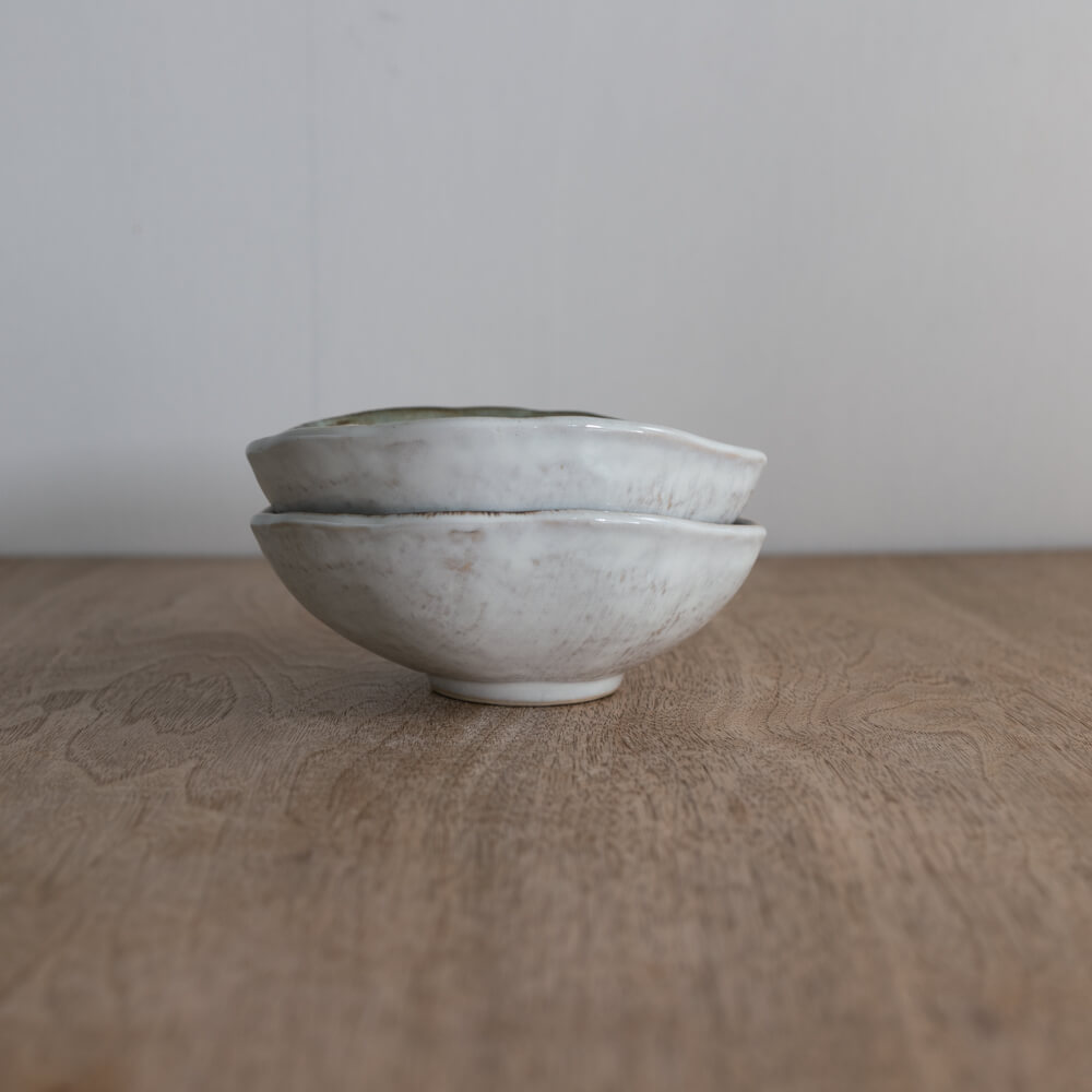 【WEB限定】白均窯 変形小鉢 -器市-