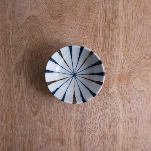 【WEB限定】藍十草 三ツ山3.5鉢 -器市-