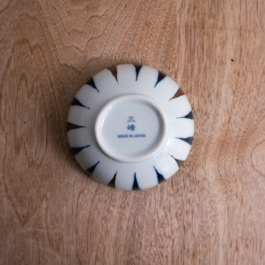 【WEB限定】藍十草 三ツ山3.5鉢 -器市-