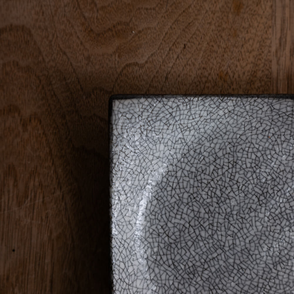 【WEB限定】郷巻かいらぎ 手引き正角4.5皿 -器市-