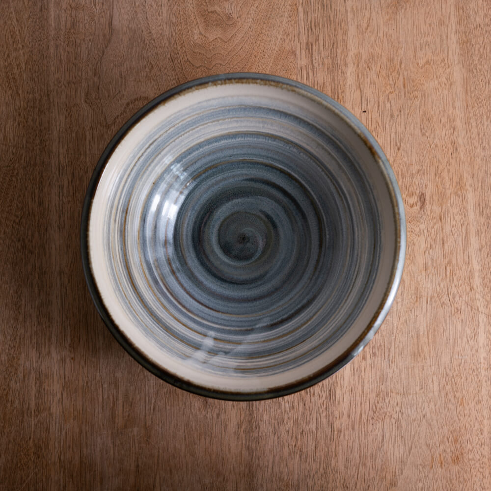 【WEB限定】サバトラ 荒引大鉢 -器市-