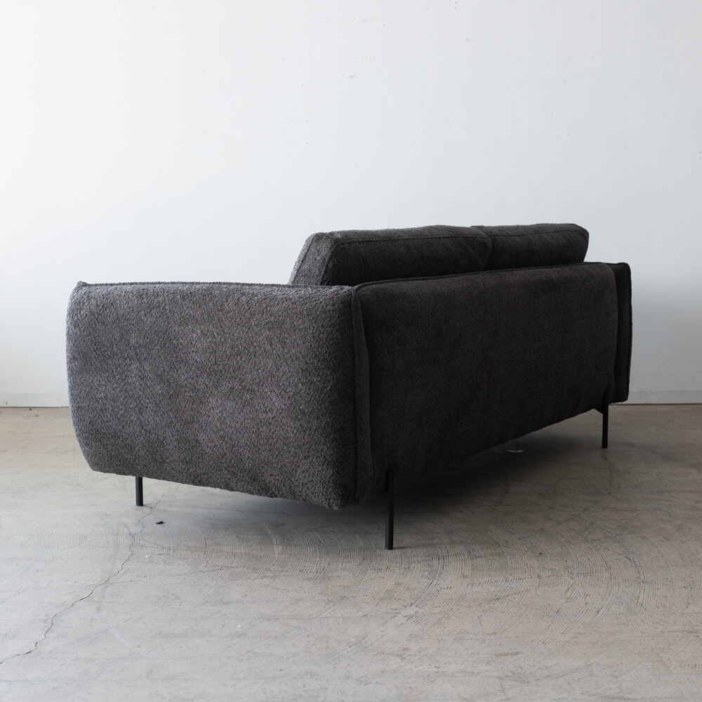 ［数量限定SALE］3Pソファ ショーン ラバー DGY