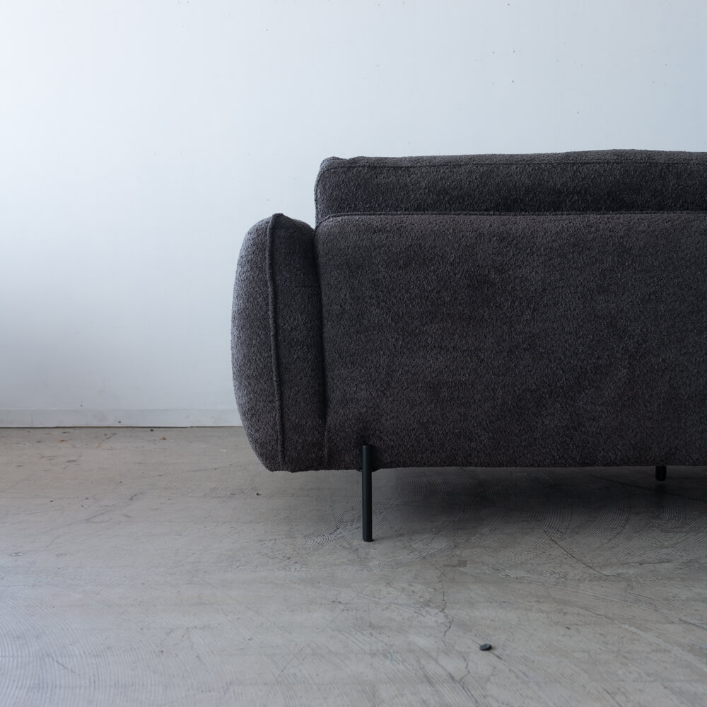 ［数量限定SALE］3Pソファ ショーン ラバー DGY