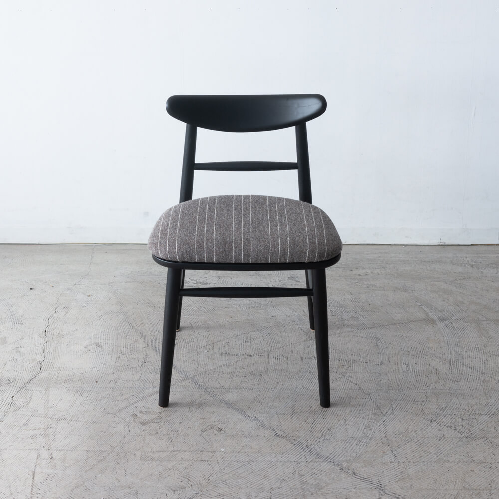 [現品SALE]emiﾁｪｱ ﾎﾜｲﾄｵｰｸBK色 (張地)KV SAMSφ19-552/501