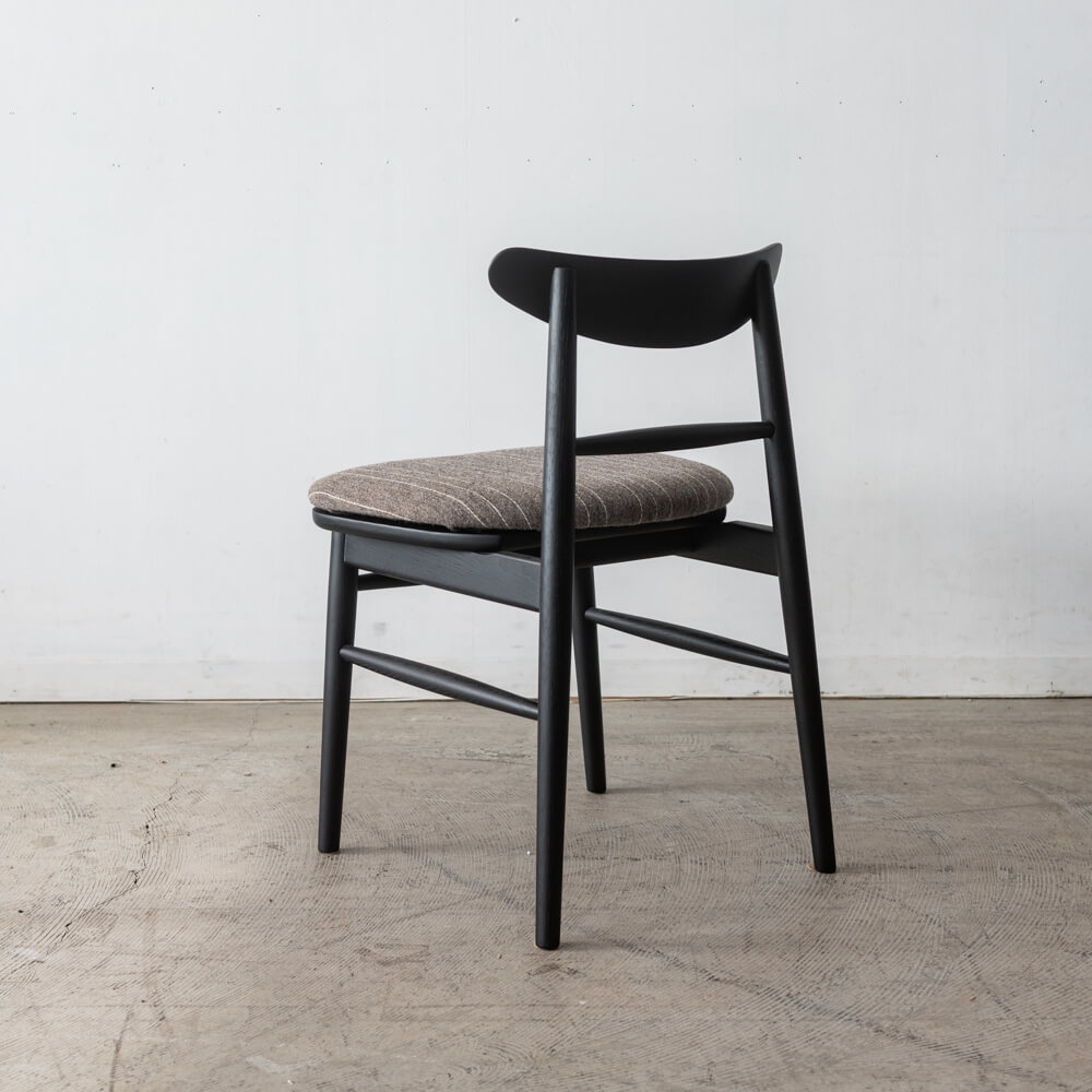 [現品SALE]emiﾁｪｱ ﾎﾜｲﾄｵｰｸBK色 (張地)KV SAMSφ19-552/501