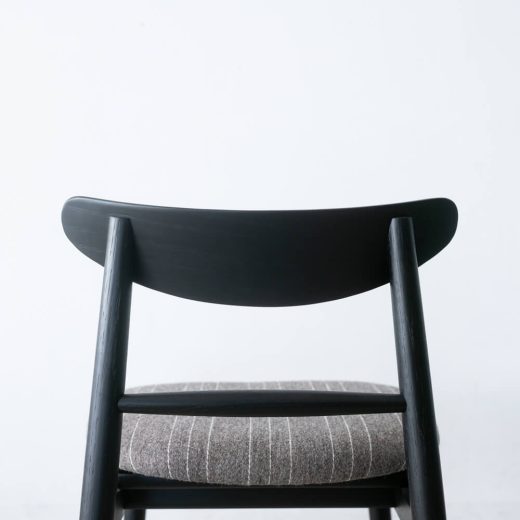 [現品SALE]emiﾁｪｱ ﾎﾜｲﾄｵｰｸBK色 (張地)KV SAMSφ19-552/501