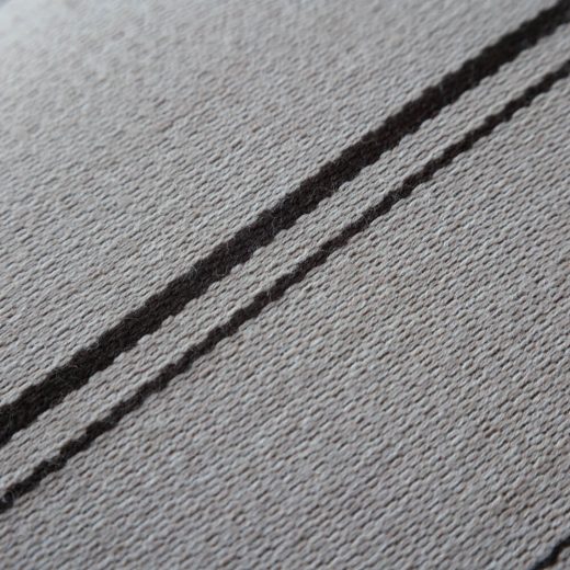 ［現品SALE］ emi チェア ホワイトオーク ウレタンBK色 (張地)Urd Stripe 5