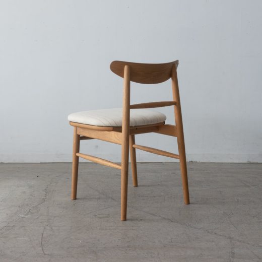 ［現品SALE］ emi チェア ホワイトオーク ウレタンNA色 (張地)KV SAMSφ19-501/104