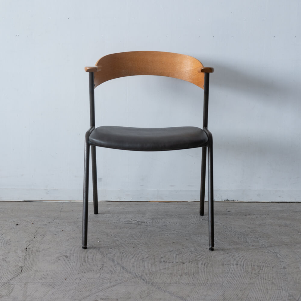 ［現品SALE］danis ショートアームチェア NT色 DNS-SAC-NT-DBR