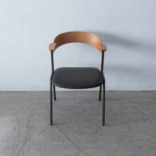 ［現品SALE］danis ショートアームチェア NT色 DNS-SAC-NT-DBR