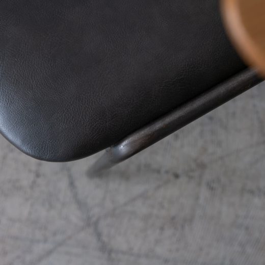 ［現品SALE］danis ショートアームチェア NT色 DNS-SAC-NT-DBR