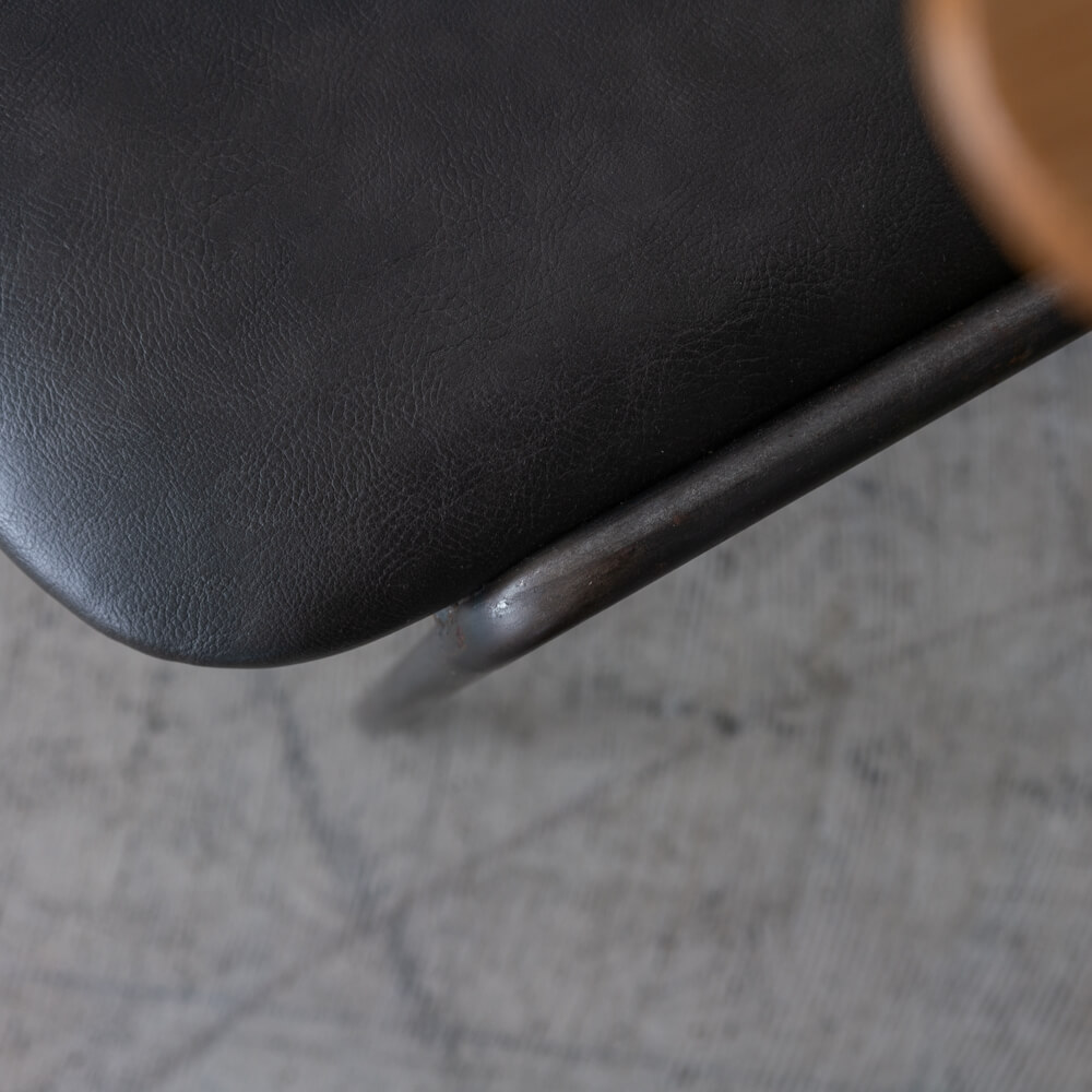 ［現品SALE］danis ショートアームチェア NT色 DNS-SAC-NT-DBR