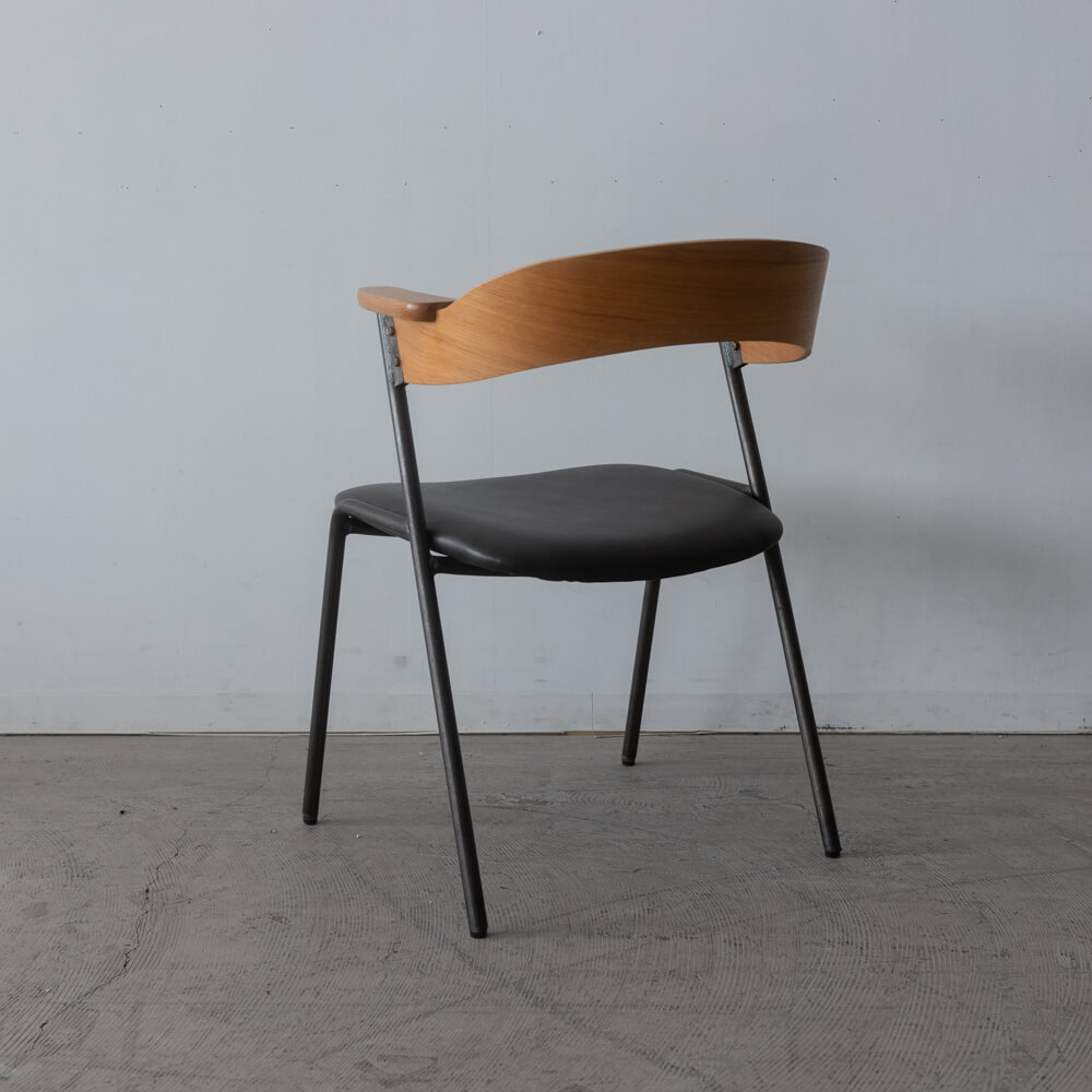 ［現品SALE］danis ショートアームチェア NT色 DNS-SAC-NT-DBR