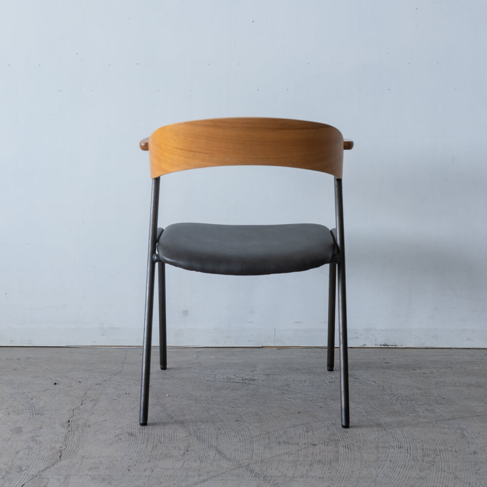 ［現品SALE］danis ショートアームチェア NT色 DNS-SAC-NT-DBR