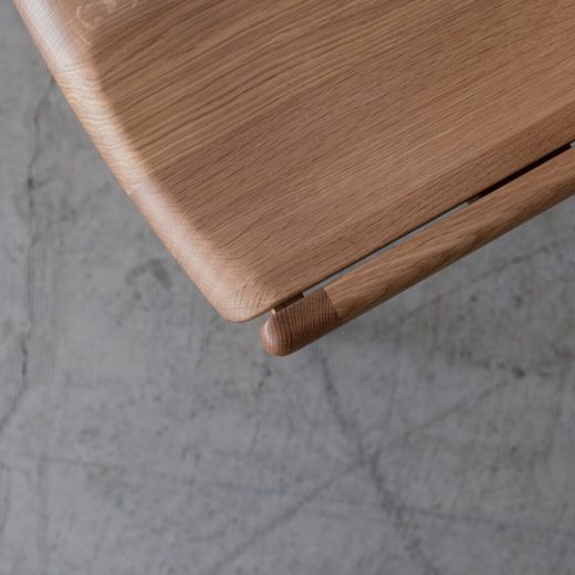 ［数量限定SALE］アームチェア DC354-1WU42（NR-CL）ホワイトオーク材（板座）  / ウレタン［ナガノインテリア］