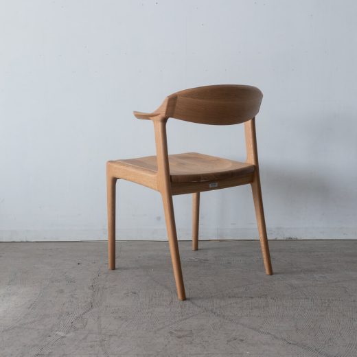 ［数量限定SALE］アームチェア DC354-1WU42（NR-CL）ホワイトオーク材（板座）  / ウレタン［ナガノインテリア］