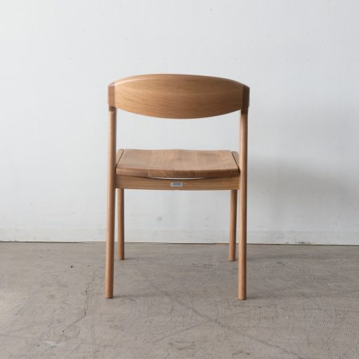 ［数量限定SALE］アームチェア DC354-1WU42（NR-CL）ホワイトオーク材（板座）  / ウレタン［ナガノインテリア］