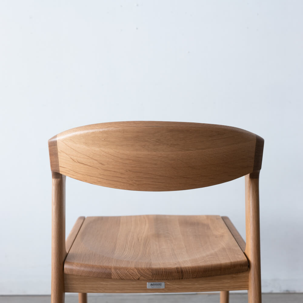 ［数量限定SALE］アームチェア DC354-1WU42（NR-CL）ホワイトオーク材（板座）  / ウレタン［ナガノインテリア］