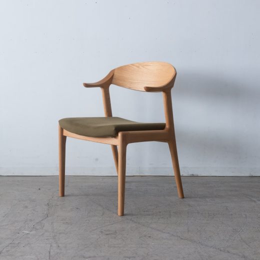 ［現品SALE］DC354-MW42 チェア レッドオーク材 RO-ON-AF897 ランク2［ナガノインテリア］