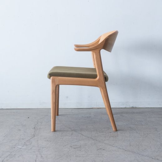 ［現品SALE］DC354-MW42 チェア レッドオーク材 RO-ON-AF897 ランク2［ナガノインテリア］