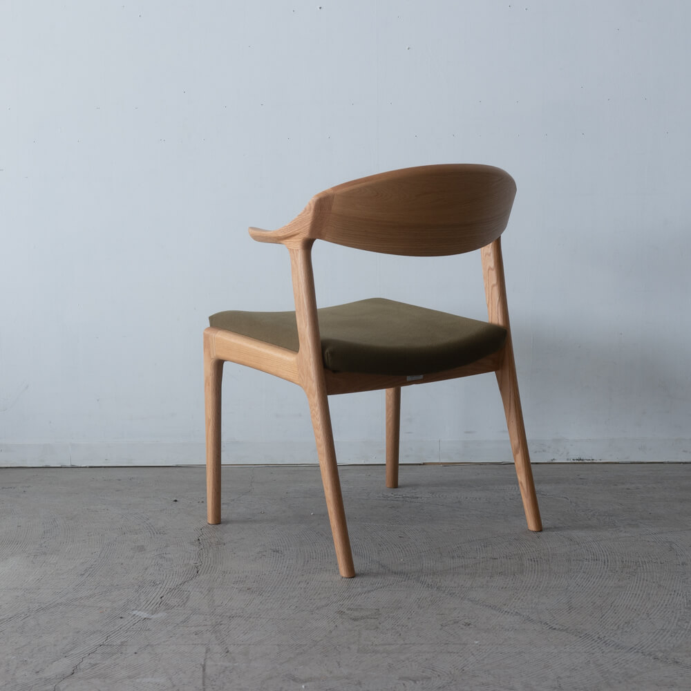 ［現品SALE］DC354-MW42 チェア レッドオーク材 RO-ON-AF897 ランク2［ナガノインテリア］