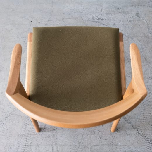 ［現品SALE］DC354-MW42 チェア レッドオーク材 RO-ON-AF897 ランク2［ナガノインテリア］