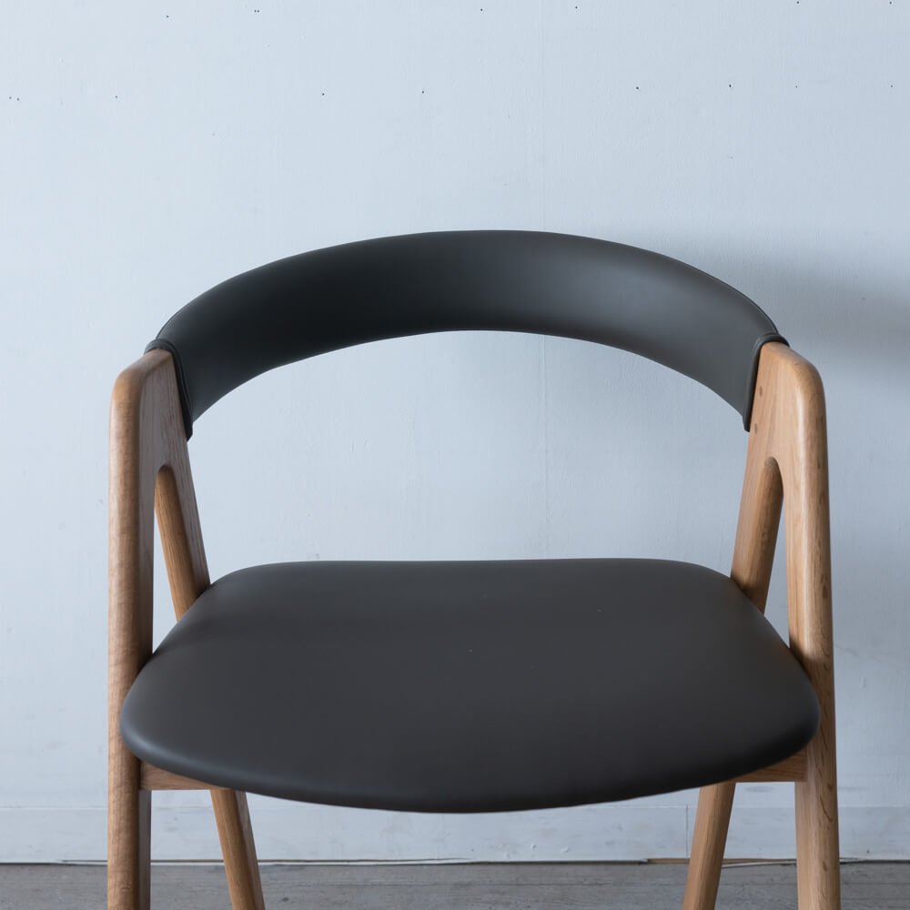 ［数量限定SALE］コバックチェア オーク材 / ウレタン塗装 PU / mat gray