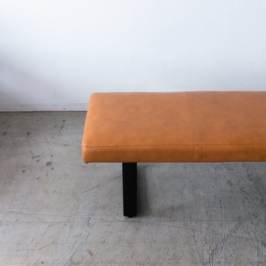 ［現品SALE］ビルト 180ベンチ 本革キャメル