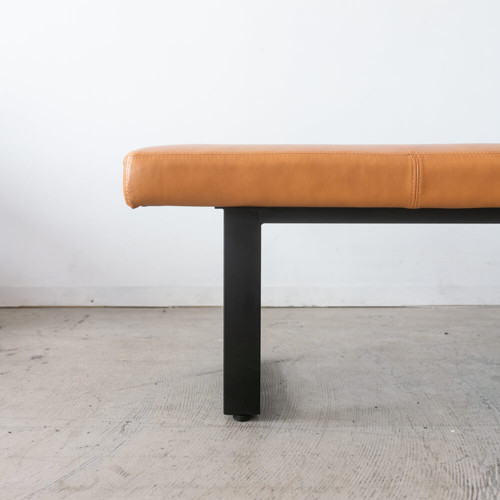 ［現品SALE］ビルト 180ベンチ 本革キャメル