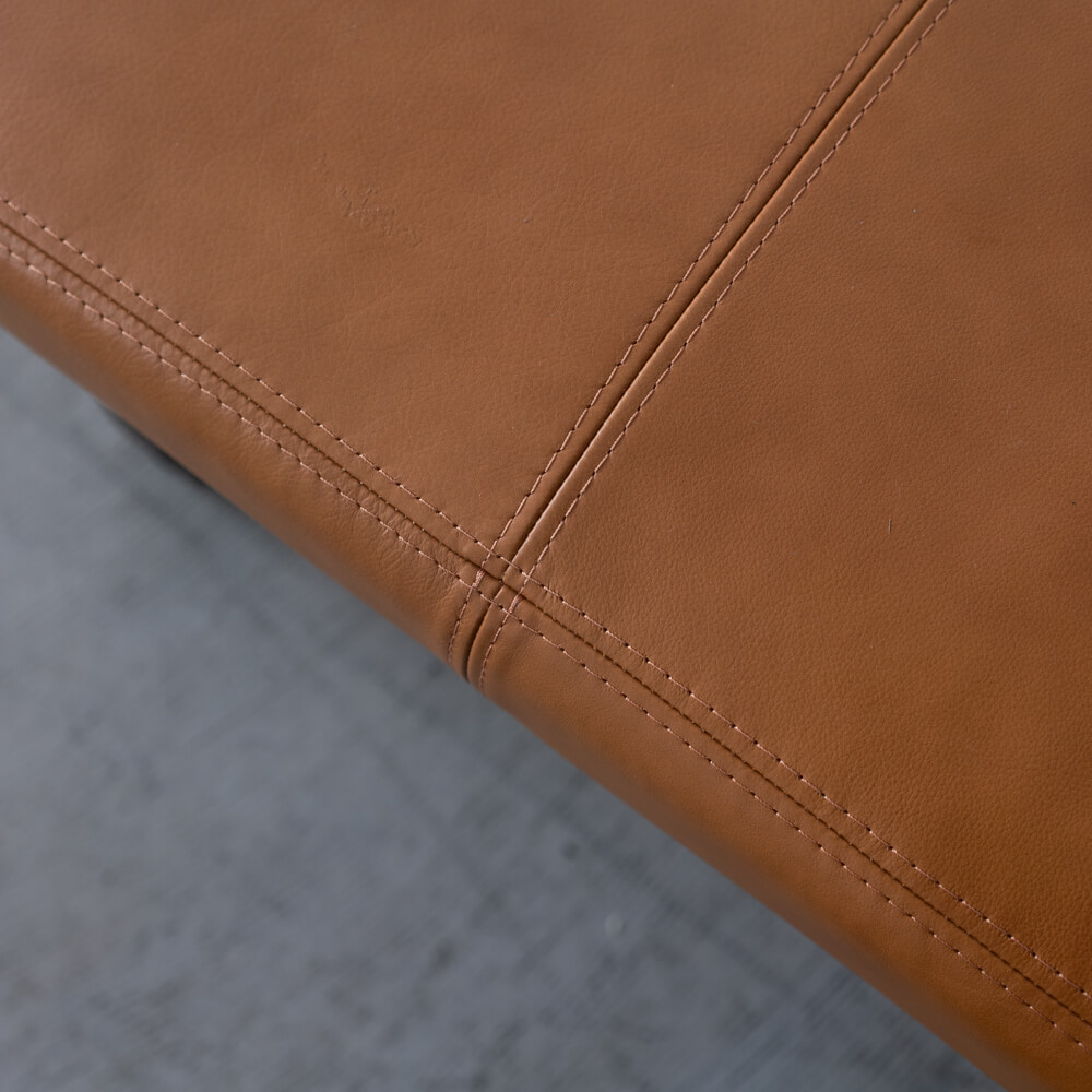 ［現品SALE］ビルト 180ベンチ 本革キャメル