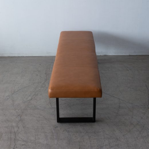 ［現品SALE］ビルト 180ベンチ 本革キャメル