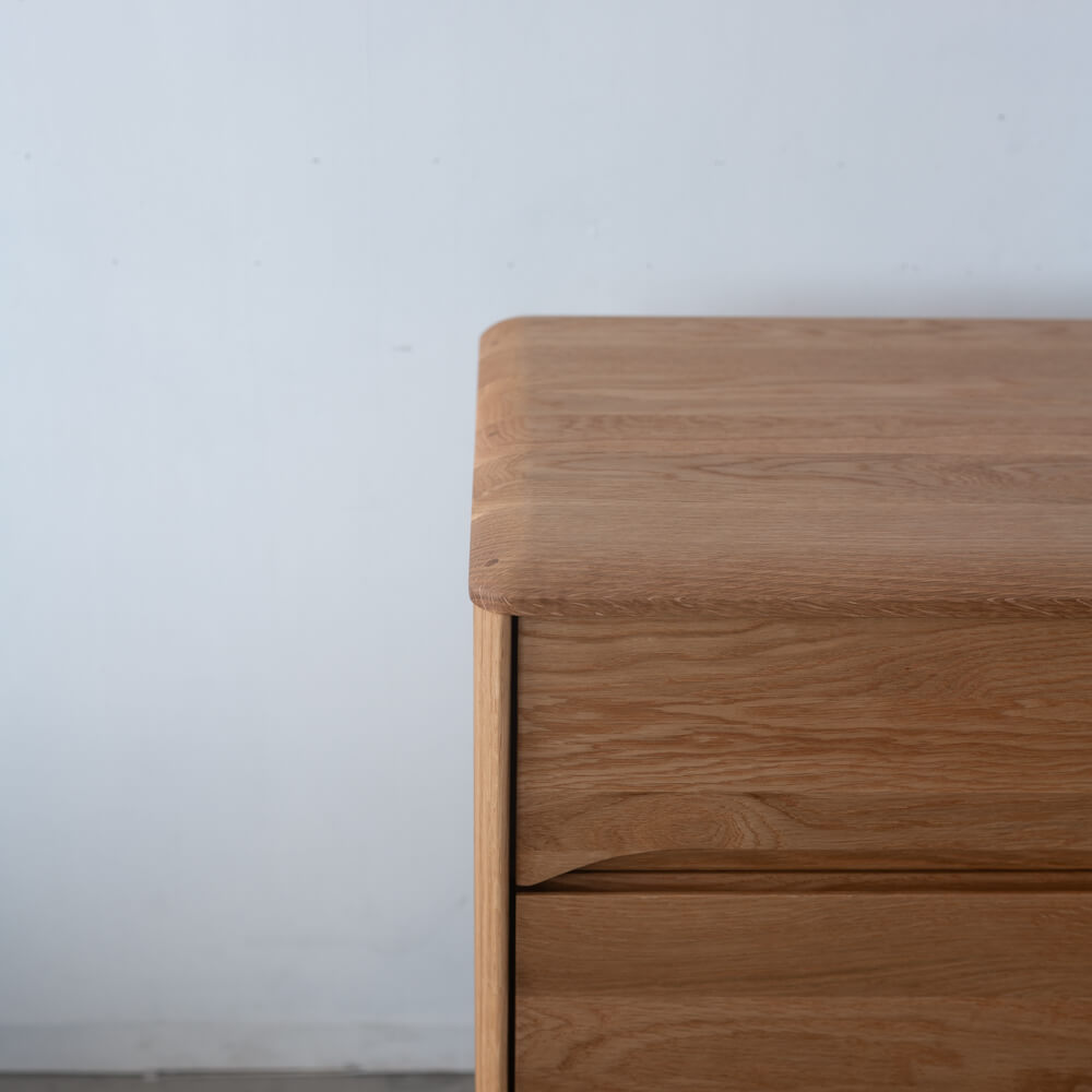 ［現品SALE］B品 VIRTAUS サイドボード 80【オーク/ ライト】