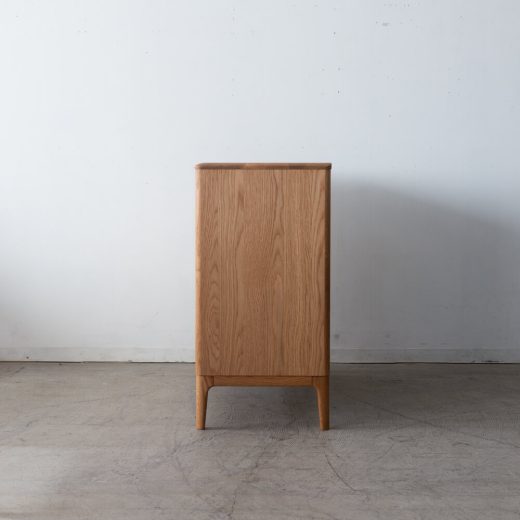 ［現品SALE］B品 VIRTAUS サイドボード 80【オーク/ ライト】