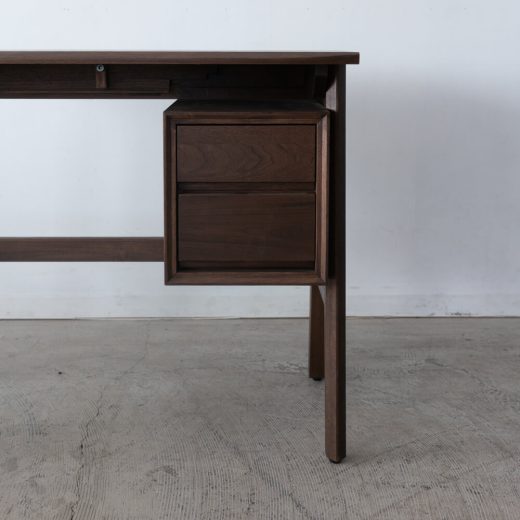 ［現品SALE］B品 MUUTOS スライドデスク90 クルミ / ダーク