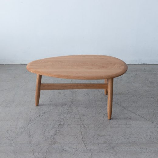 ［現品SALE］B品 85 エッグ リビングテーブル  TORI  オーク/ ライト