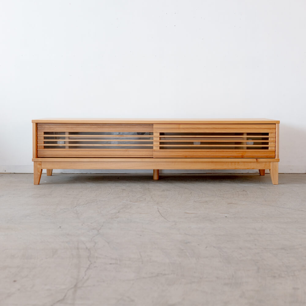 ［現品SALE］ペレシナ TVボード160 NA アルダー材