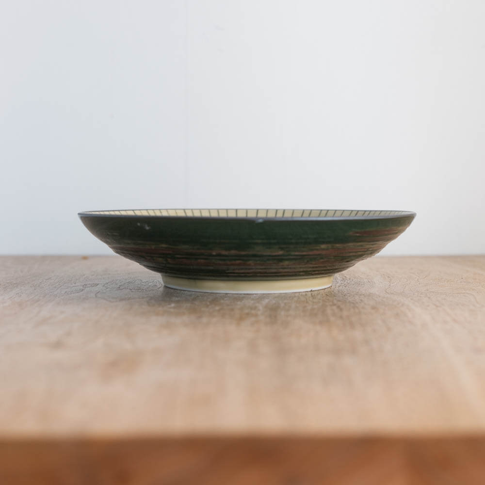 【WEB限定】土灰十草 7.5麺皿 -器市-